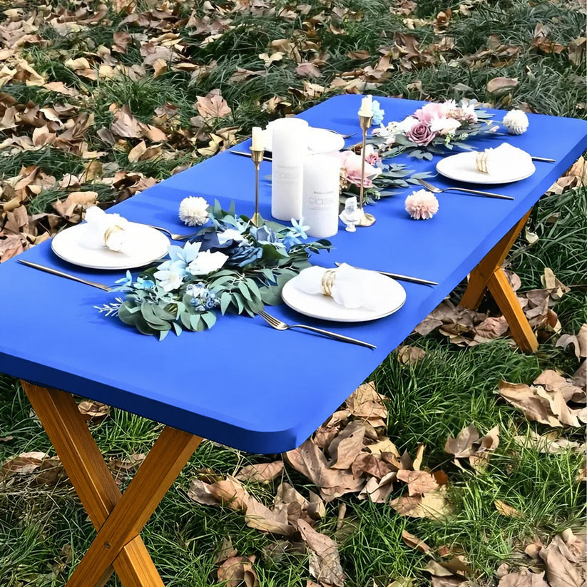 🍖Stretch Fabric Table Top Cap Cover – Waterproof & Reusable