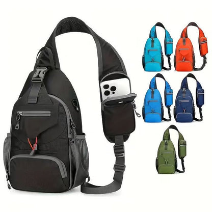 🌟 Packable Small Crossbody Sling Backpack with Side Pouch - ✨ Perfect for Hiking and Traveling