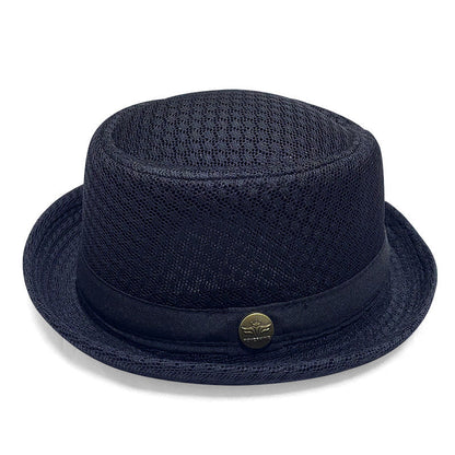 Unisex Breathable Mesh Pork Pie Hat