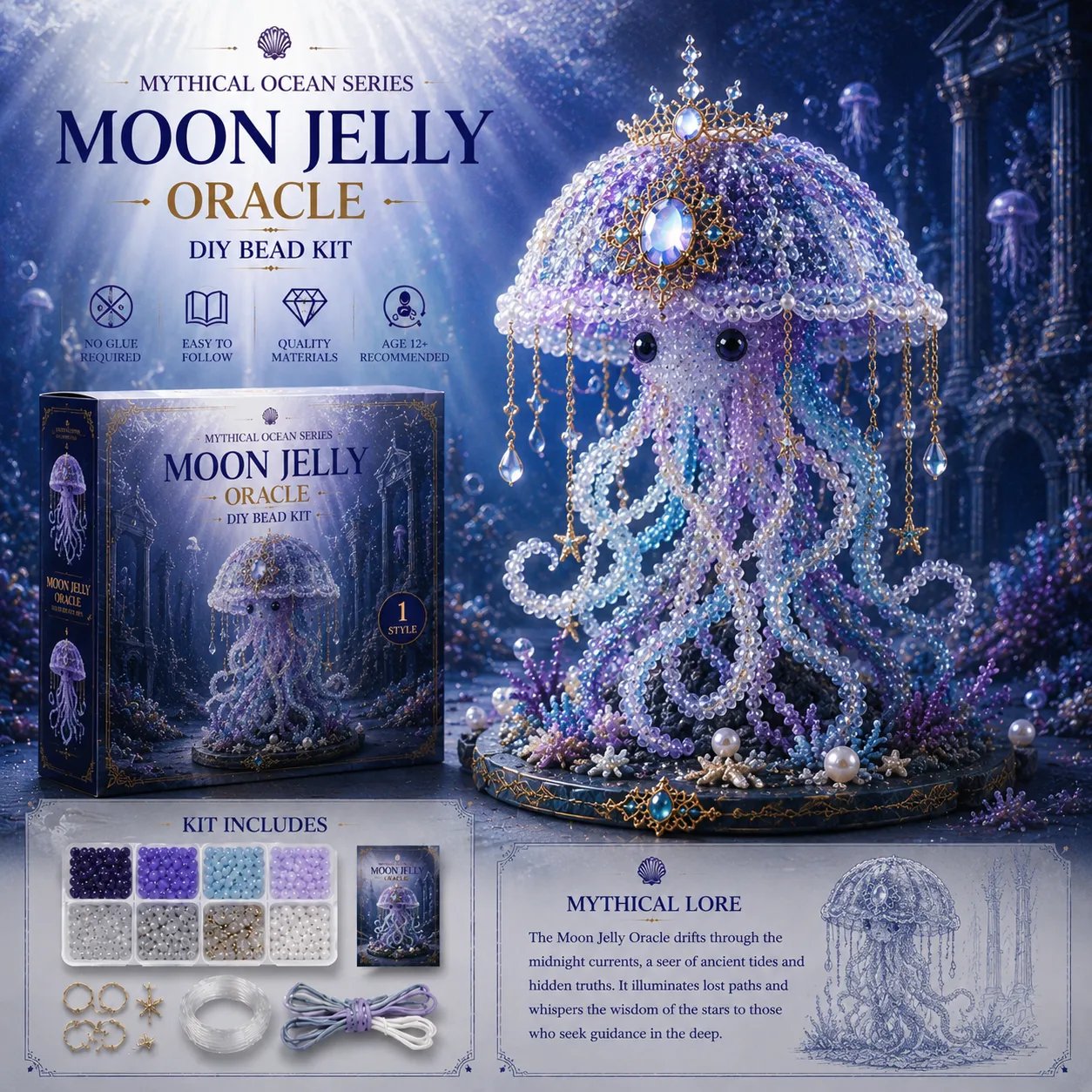 🌊 Mythical Ocean DIY Bead Kit