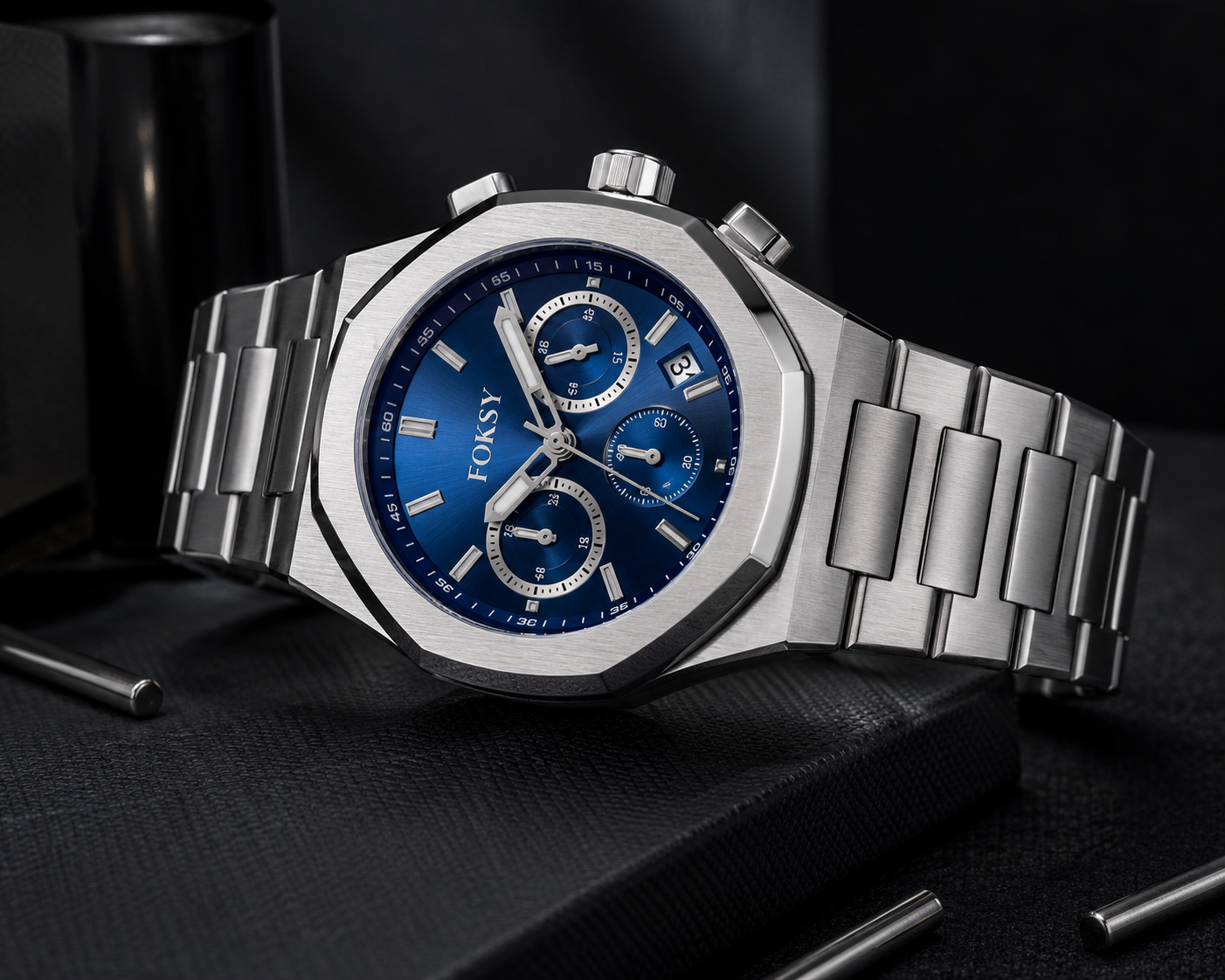 Foksy Luxury Quartz Wristwatch |  Where Heritage Meets Luxury