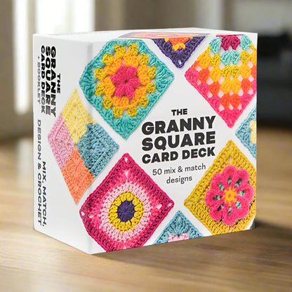 🧶 The Granny Square Card Deck • 50 Creative Crochet Patterns ✨